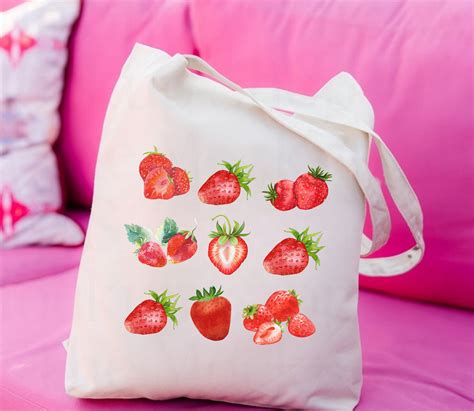 strawberry bags.